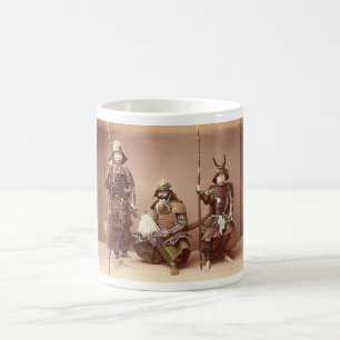 Taza De Café Samurai en Armor