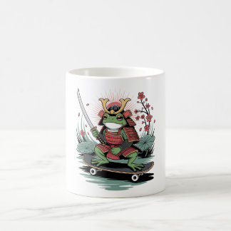 Taza De Café Samurai frog warrior Classic Mug