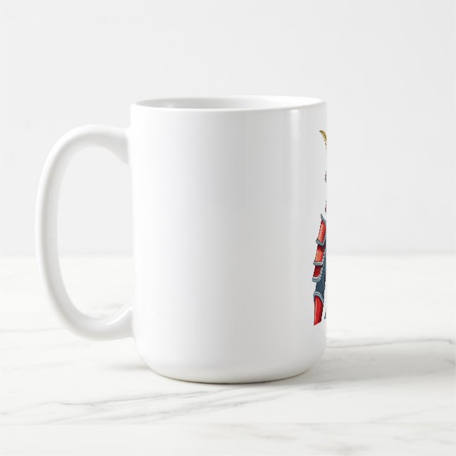 Taza De Café samurái japonés (Izquierda)