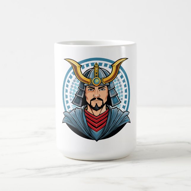 Taza De Café samurái japonés (Centro)