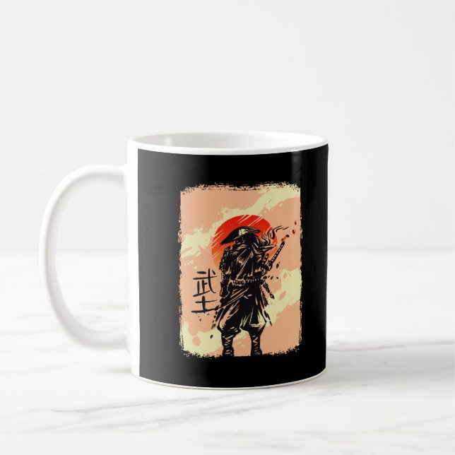Taza De Café Samurai japonés de artes marciales japonesas