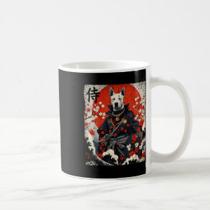 Taza De Café Samurai japonés Pitbull Tattoo Kawaii Ukiyo-e Nin