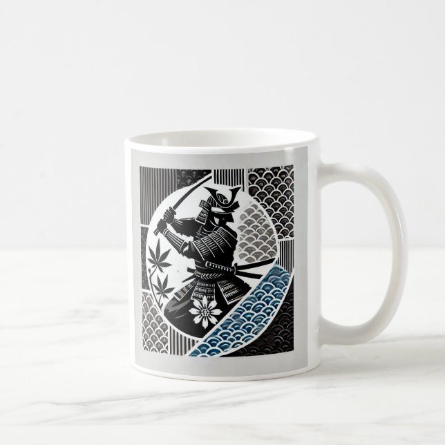 Taza De Café Samurai Mug (Derecha)