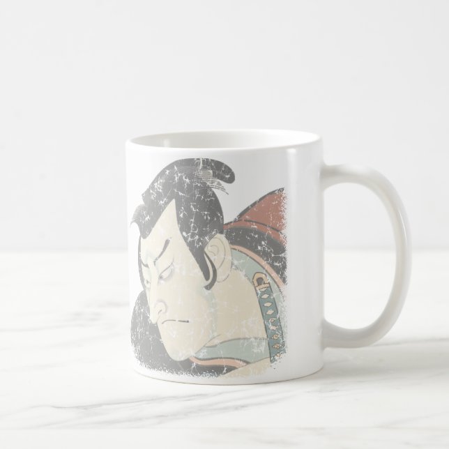 Taza De Café Samurai se desvaneció (Derecha)