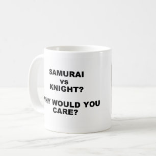 Taza De Café Samurai vs Knight Mug