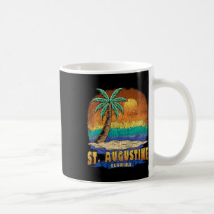 Taza De Café San Agustín Florida Vintage Molestias