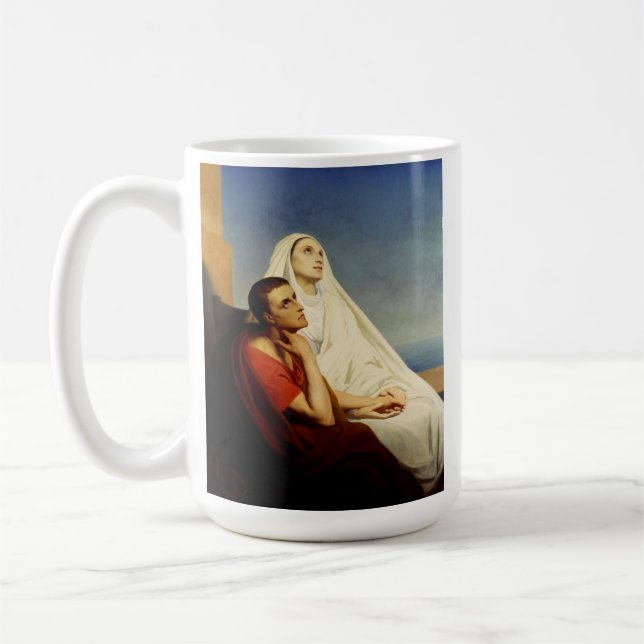Taza De Café San Agustín y Santa Mónica (Izquierda)