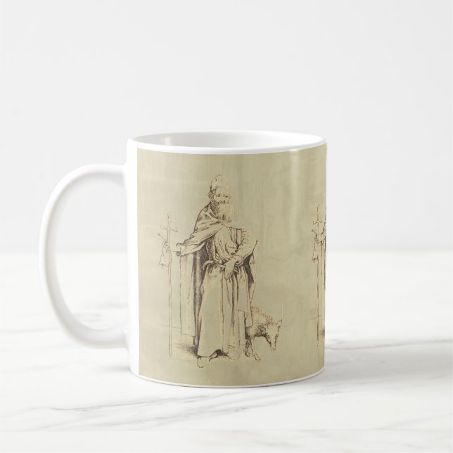 Taza De Café San Antonio de Egipto, padre de todos los monjes (Izquierda)