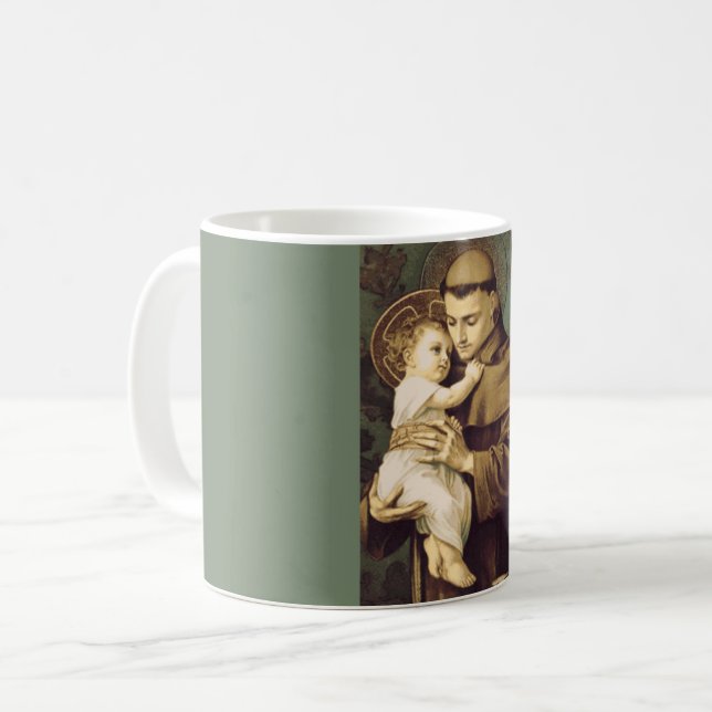 Taza De Café San Antonio de Padua (Anverso izquierdo)