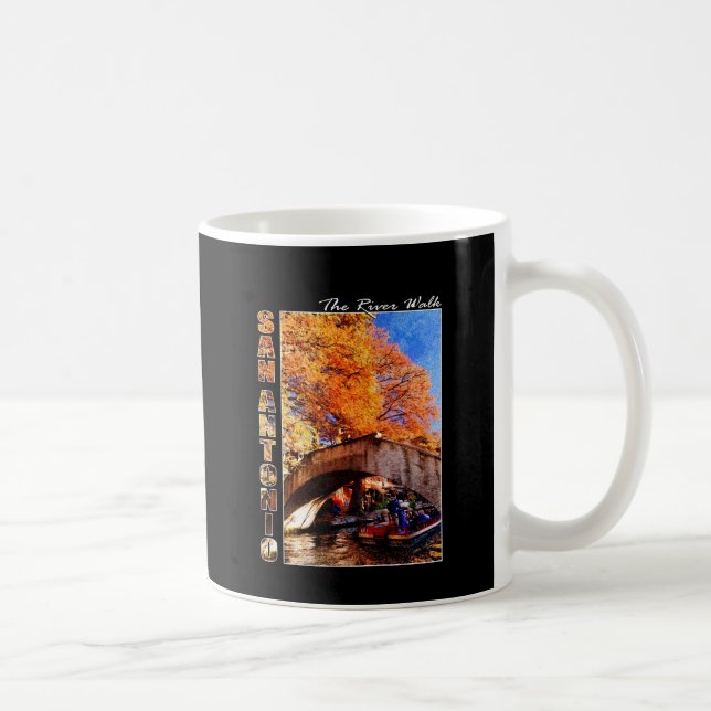 Taza De Café San Antonio, Texas: Puente del Camino del Río (Derecha)