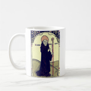 Taza De Café San Benito de Nursia Patrono de Europa Católico