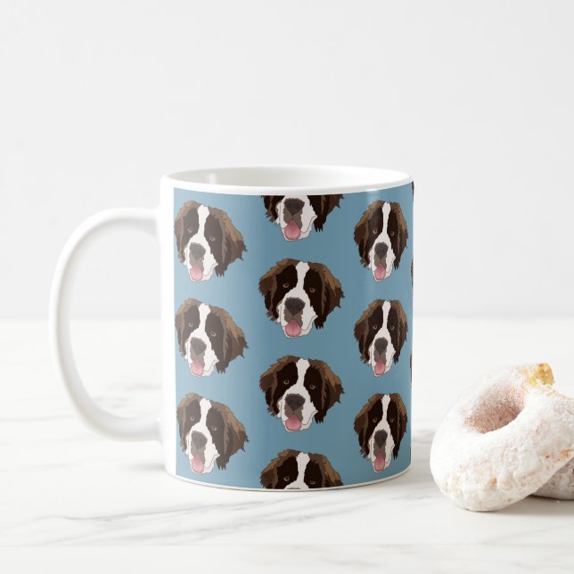 Taza De Café San Bernard (Con donut)