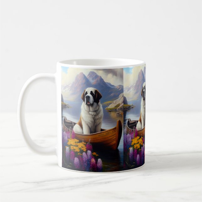 Taza De Café San Bernardo sobre un remo: Una aventura escénica (Izquierda)