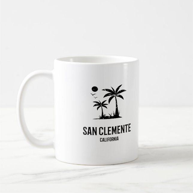 Taza De Café San Clemente - California (Izquierda)