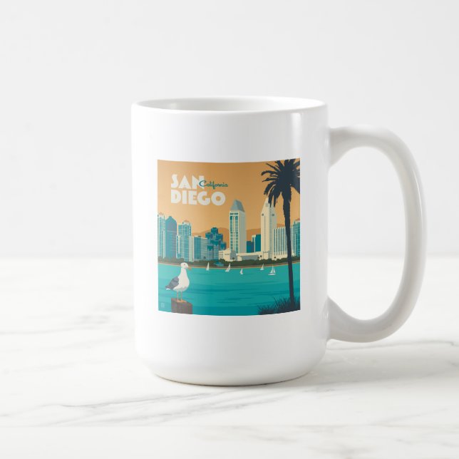 Taza De Café San Diego, California (Derecha)