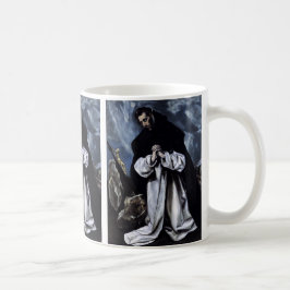 Taza De Café San Domingo rezando por El Greco