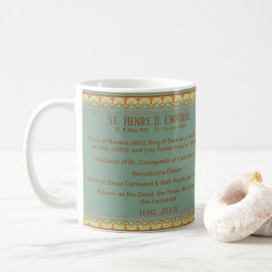 Taza De Café San Enrique II, Emperador (BBS 10; Estilo 3)