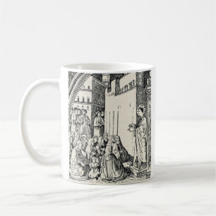 Taza De Café San Esteban el Protomártir Iconografía del Arte Fi