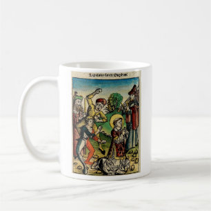 Taza De Café San Esteban el Protomártir Iconografía del Arte Fi