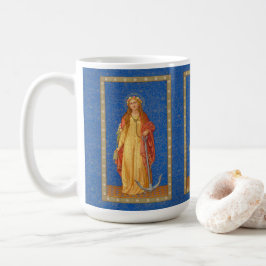 Taza De Café San Filomena con Ancla (SNV 051)