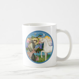 Taza De Café San Francisco - Caballo Árabe Blanco
