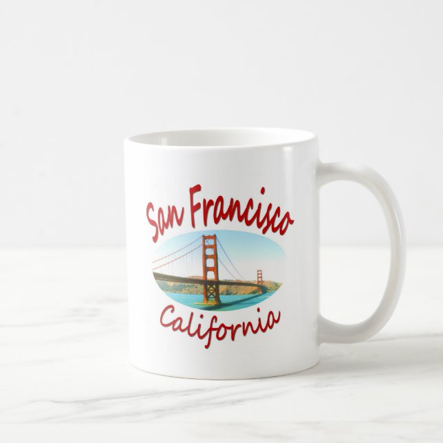 Taza De Café San Francisco California (Derecha)