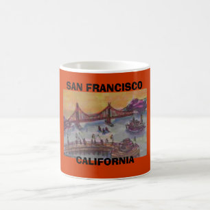 TAZA DE CAFÉ SAN FRANCISCO, CALIFORNIA