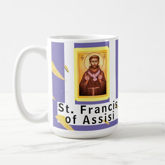 Taza De Café San Francisco de Asís Mini Bolsa de Tote (Izquierda)