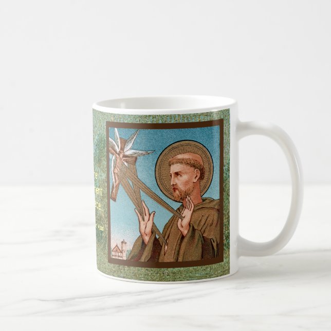 Taza De Café San Francisco de Asís, Pater Seraphicus (SAU 040) (Derecha)