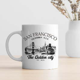Taza De Café San Francisco Golden Gate Skyline