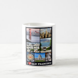 Taza De Café San Francisco - I Love - Estados Unidos -