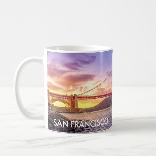 Taza De Café San Francisco - puente Golden Gate (Izquierda)