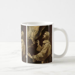 Taza De Café San Francisco recibiendo los estigmas por El Greco