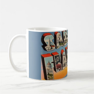 Taza De Café San Francisco Vintage