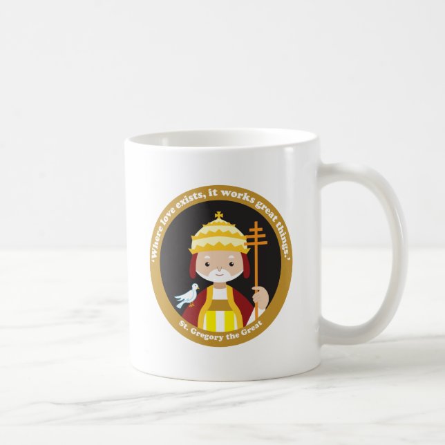 Taza De Café San Gregorio el Grande (Derecha)