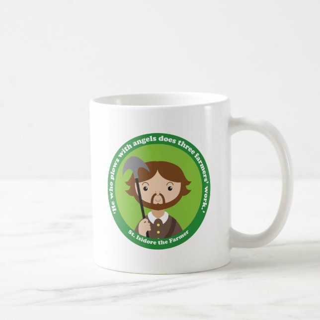 Taza De Café San Isidore, el agricultor (Derecha)