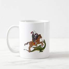 Taza De Café San Jorge romano y el dragón