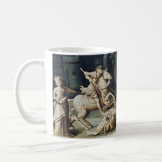 Taza De Café San Jorge y el dragón (Izquierda)