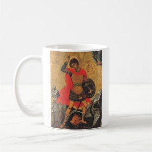 Taza De Café San Jorge y el Dragón Gran Mártir