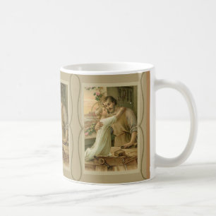 Taza De Café San José y el niño Jesús