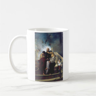 Taza De Café San Juan de Dios Patrono de los Hospitales Arte Ca