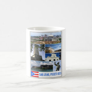 Taza De Café San Juan - Mosaico - Puerto Rico -