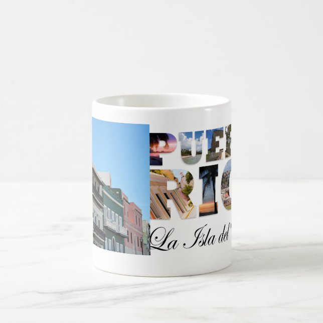 Taza De Café San Juan viejo Puerto Rico (Centro)