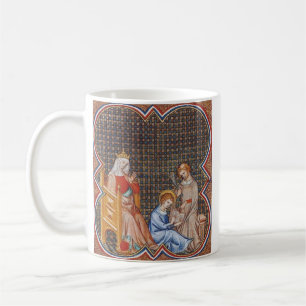 Taza De Café San Luis IX de Francia Patrono de Reyes Arte