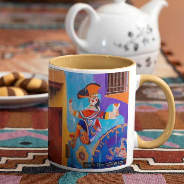 Taza De Café San Miguel 4 (San Miguel Street 4 Coffee Mug)