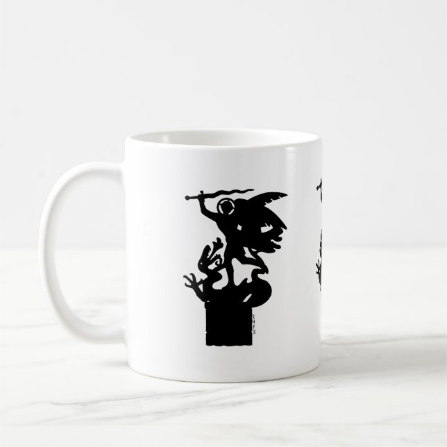 Taza De Café San Miguel y Dragón (Izquierda)