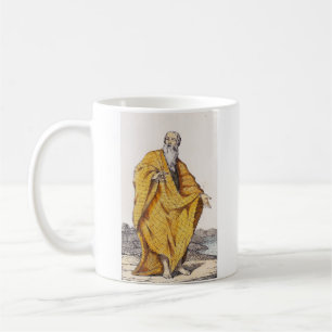 Taza De Café San Pablo de Tebas Primer Ermitaño Cristiano Arte