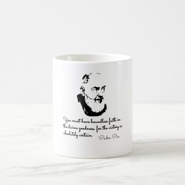 Taza De Café san padre pio (Centro)