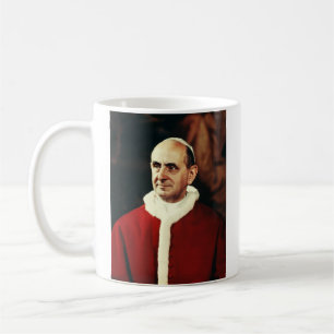 Taza De Café San Papa Pablo VI jefe de la Iglesia católica