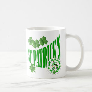 Taza De Café San Patricio, tan borracho como un leprechun